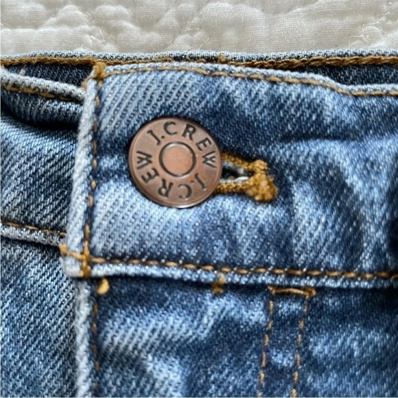 J CREW Womens Sz 26 10" High-Rise Skinny Raw Hem Jeans - Picture 5 of 12